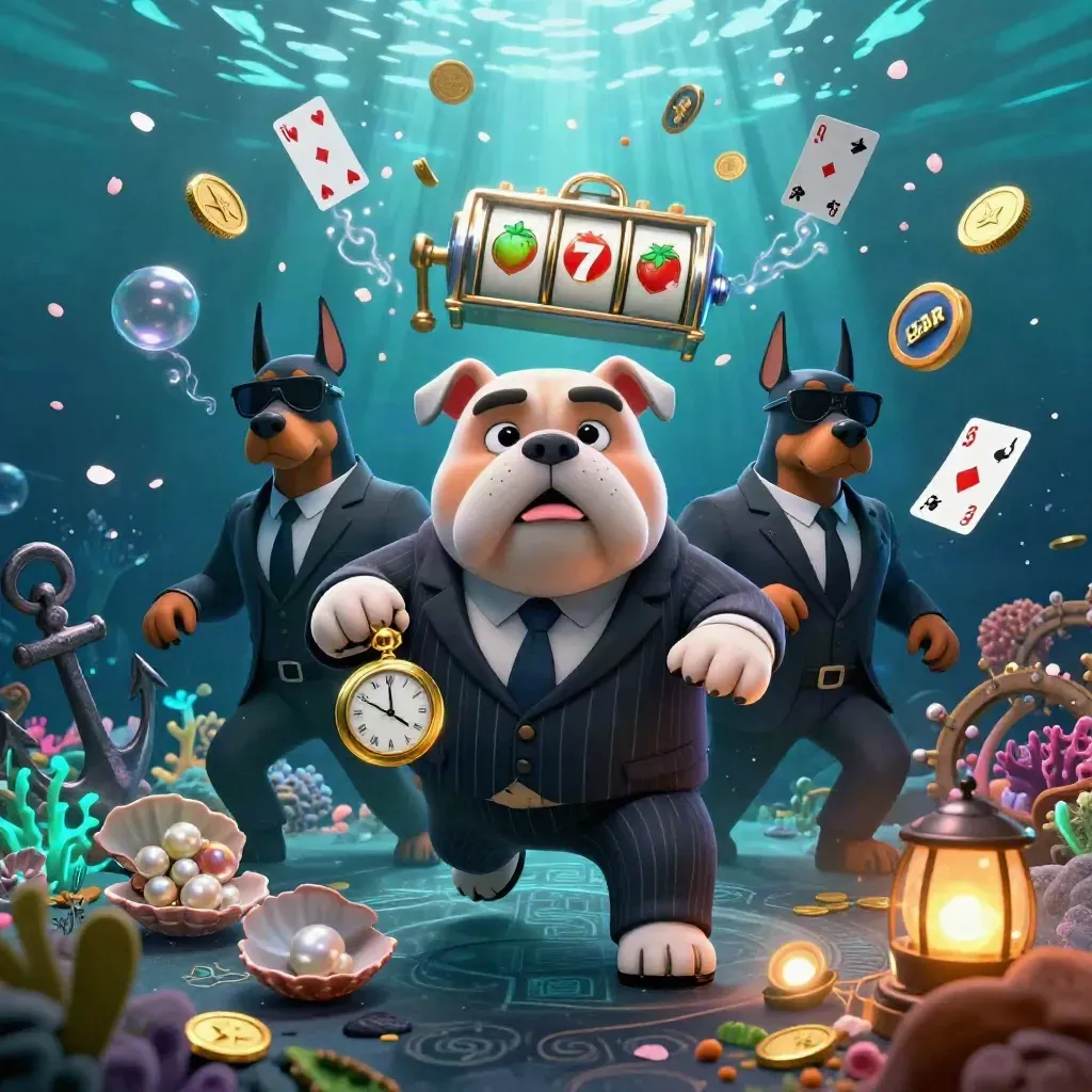 Bulldog mafya lideri ve iki doberman, sualtı hazine patlamasında