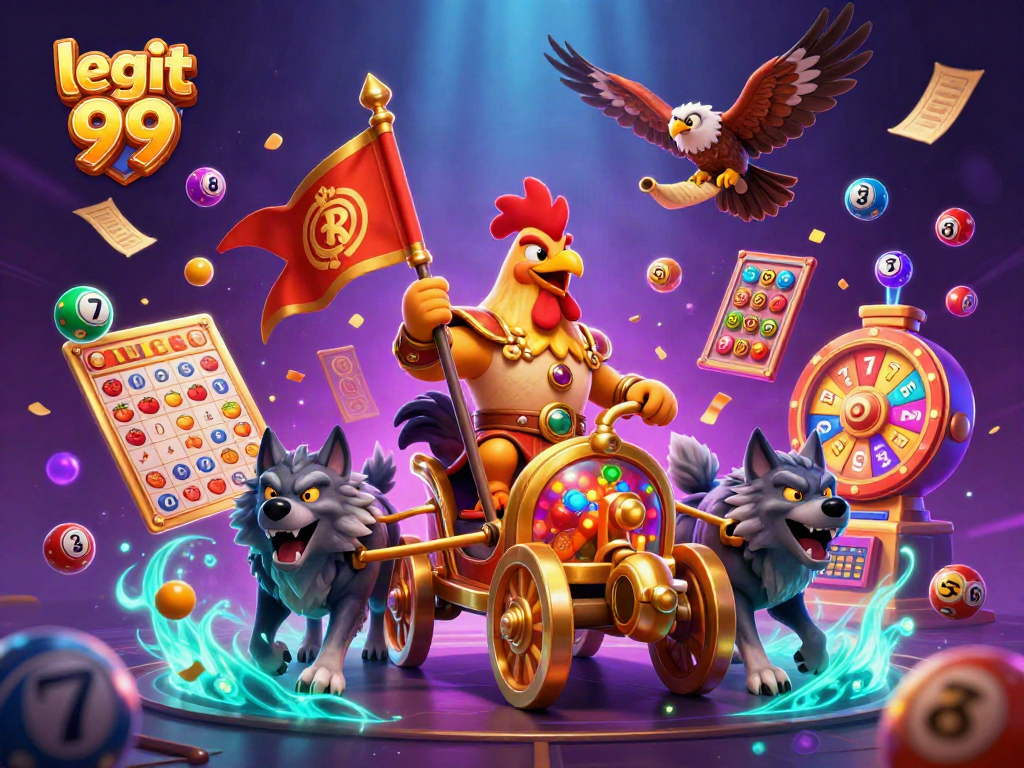 Experience thrilling gameplay in legit 99's vibrant casino scene with dynamic elements.