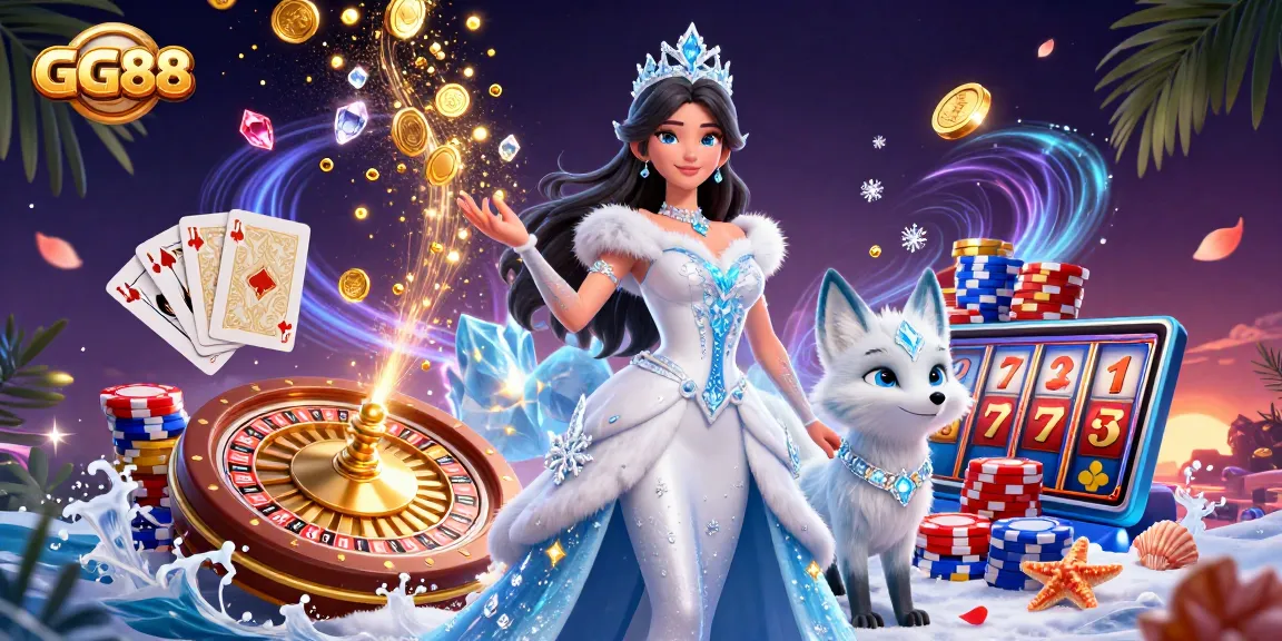 Win big at GG88 while enjoying a vibrant 3D casino experience with captivating elements.