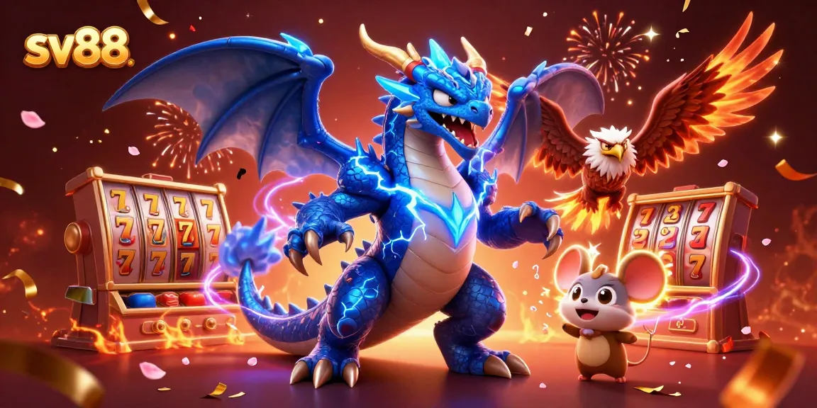 Spin the reels and enjoy the excitement of sv88 with dazzling 3D characters and casino elements.