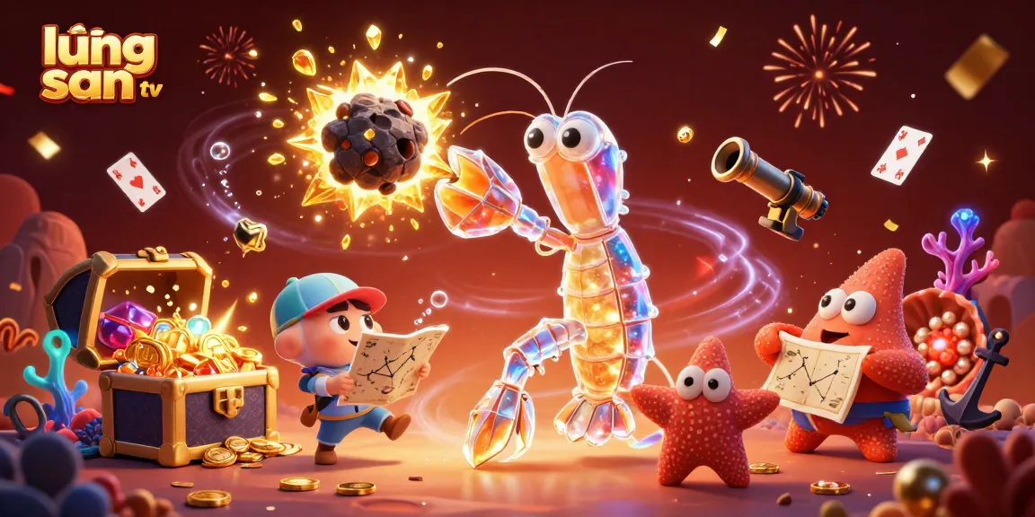 Experience the thrill with lương sơn tv as the mantis shrimp triumphs in a cosmic casino battle.